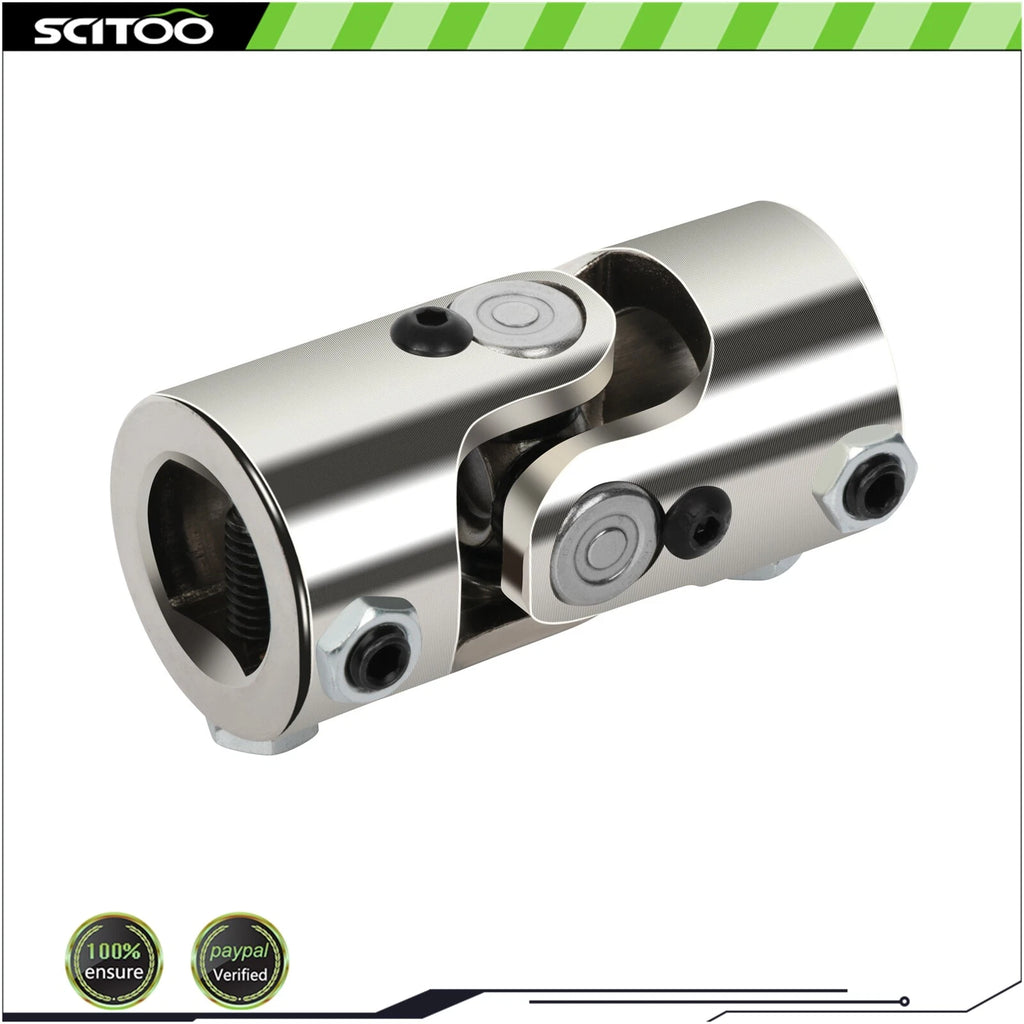 Chrome Steel Universal Steering U-Joint Shaft 1" DD for Universal (1" DD)