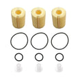 3X Oil Filter WIX 57173 for Toyota 4Runner, Lexus GS200T, RC300 (2014–2020)