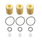 3X Oil Filter WIX 57173 for Toyota 4Runner, Lexus GS200T, RC300 (2014–2020)