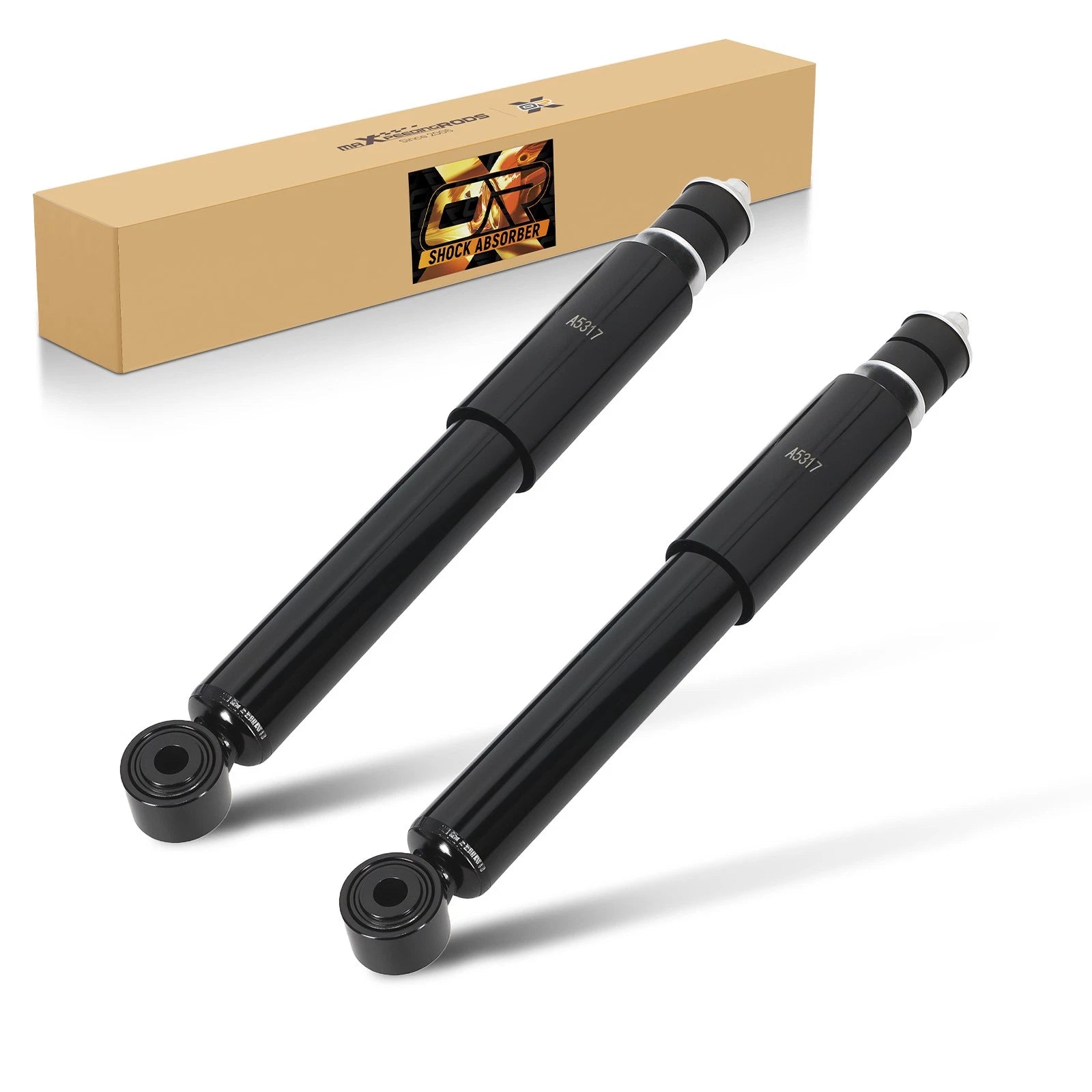 Set of 2 Front Shock Absorbers for Chevrolet Silverado 2500 HD (2001–2010)