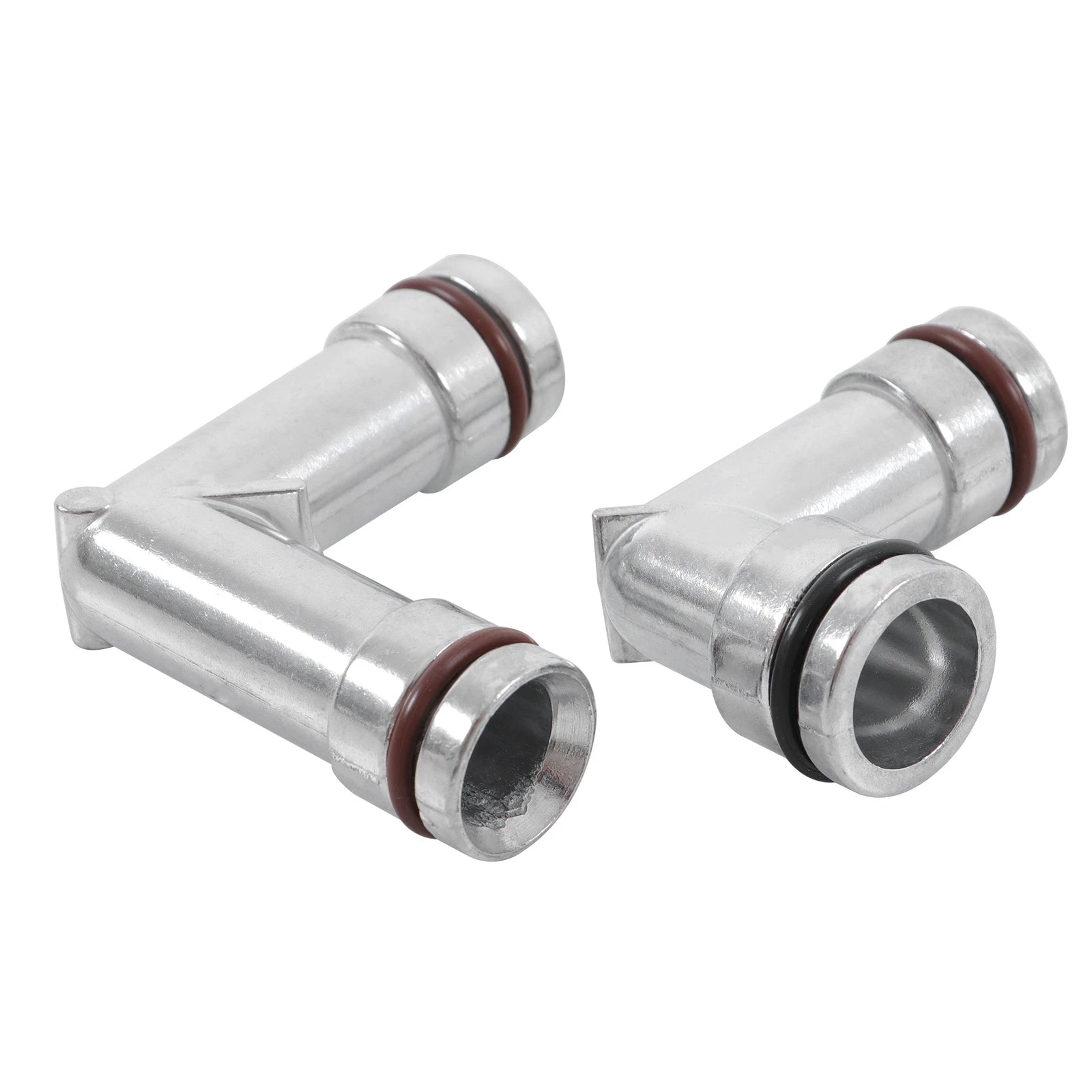 Set of 2 Heater Hose Elbows for Chevy Buick (1995–2008) 3.8L Aluminum