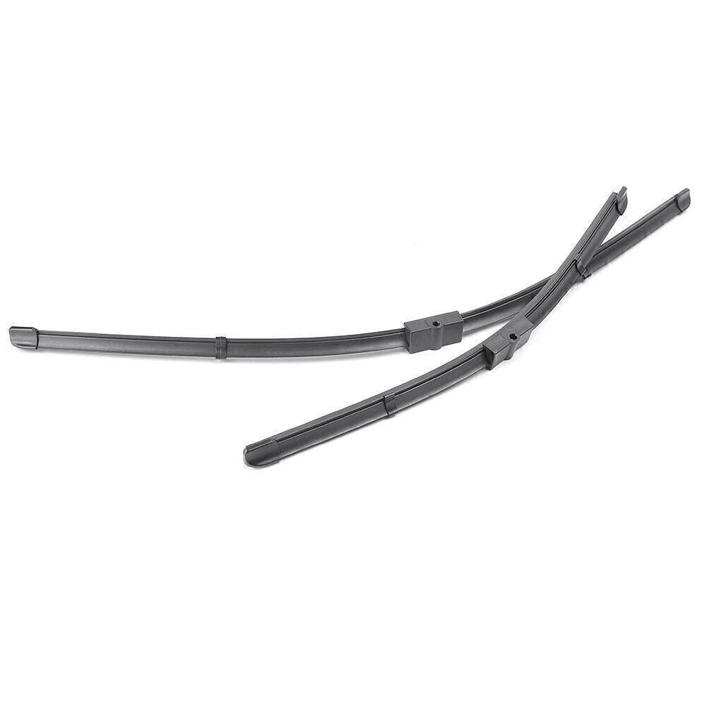 2X Bracketless Front Window Wiper Blades for Ford Focus MK2 (2004–2011)
