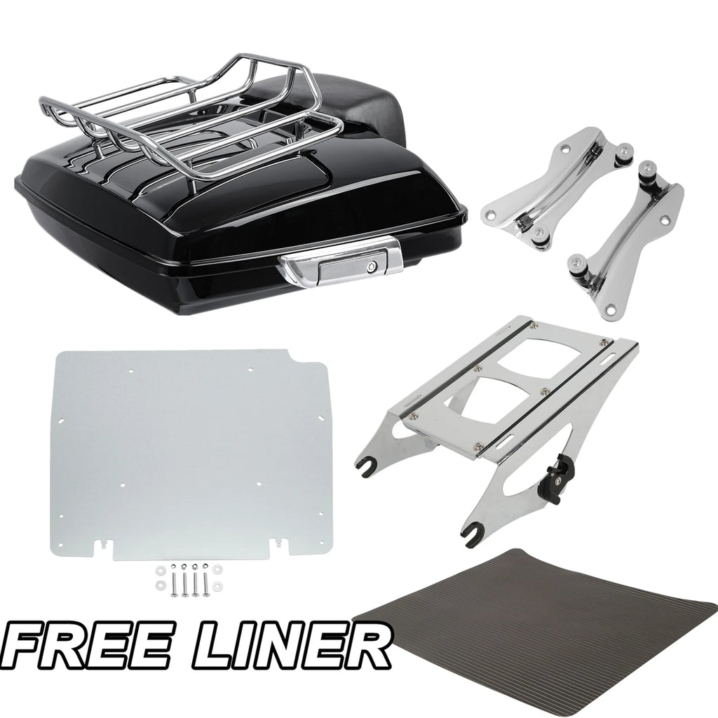 Trunk Pad Rack Mount Plate for Harley Touring Road Glide (2014–Present)