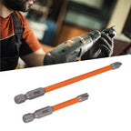 Magnetic Slotted Cross Screwdriver Bit for Electricians (65mm, 110mm)