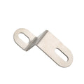 Z-Shaped Mounting Clamp for Universal Motor Exhaust Pipe