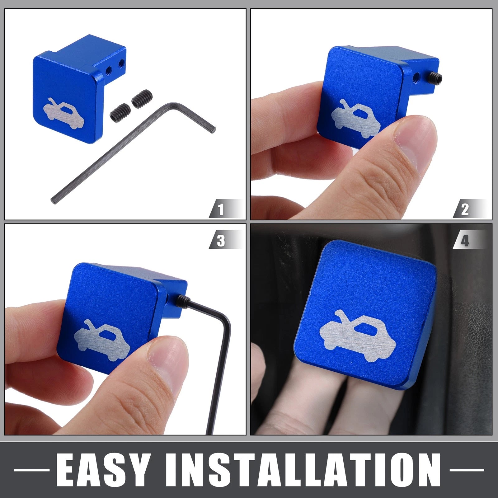Set of 2 Car Hood Release Latch Handle Repair Kit for Honda CR-V (1997–2006)