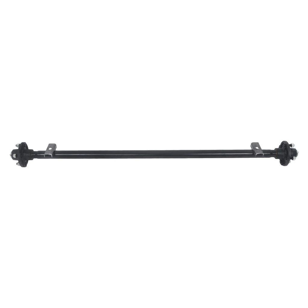 2,000lbs Trailer Axle for Trailers RVs Trucks (4 Lug, 4' 57' Hub Face)