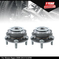 Set of 2 Front Wheel Hub Bearing Assemblies for Nissan Rogue (2008–2013)