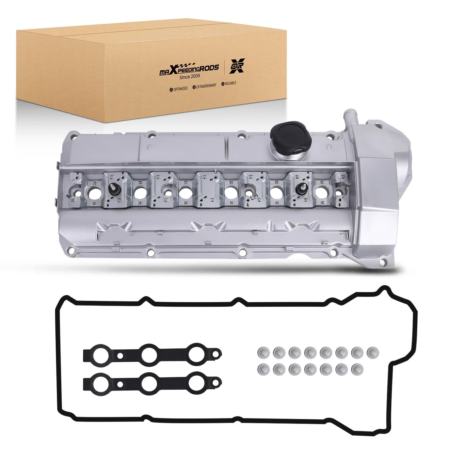Engine Valve Cover Kit w/ Gasket & Cap for BMW 323is 328i 328is (1996–1999)