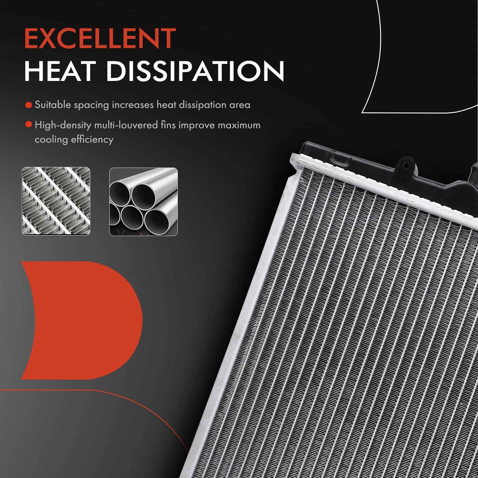 Radiator with Transmission Oil Cooler for Nissan Sentra (2000–2006)