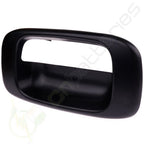 Set of 2 Black Tailgate Rear Handle Bezels for Silverado Sierra (1999–2006)