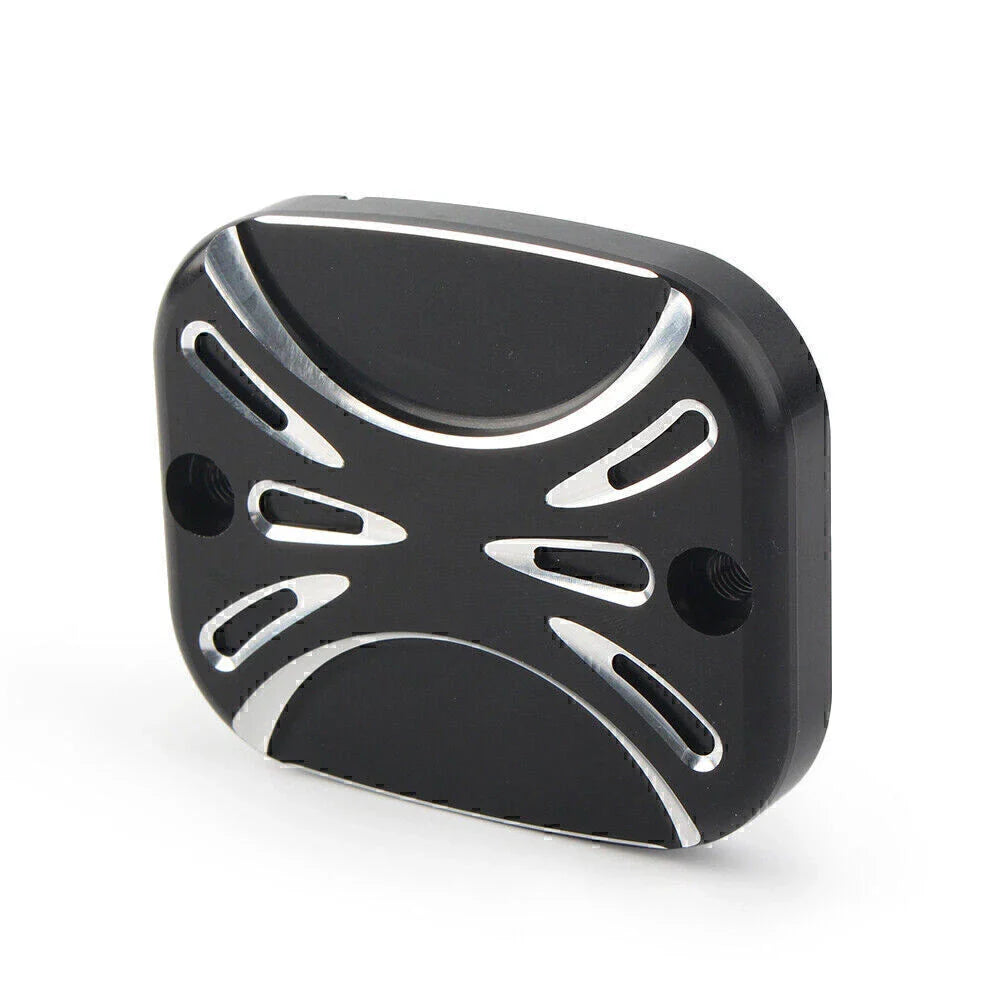 CNC Front Brake Reservoir Master Cylinder Cover for Harley Road King, Softail