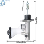 Clutch Master Cylinder with Reservoir for Toyota Pickup L4 2.4L (1990–1995)
