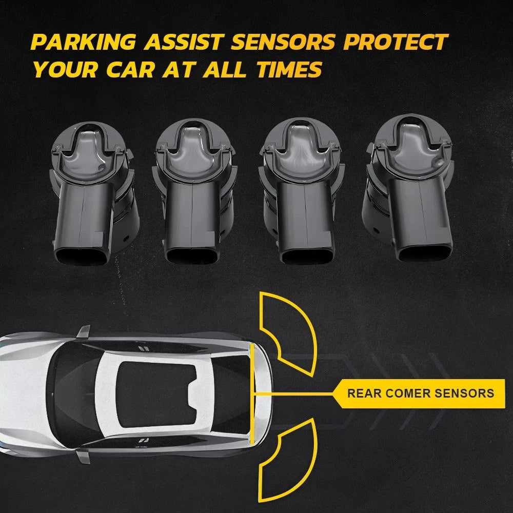 Set of 4 Reverse Backup Parking Assist Sensors for Ford F150 F250 F350
