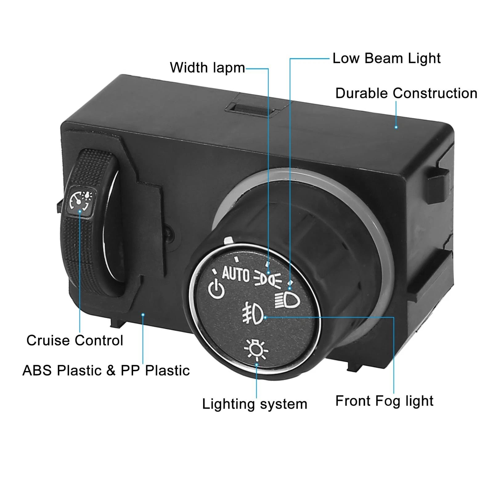 Headlight Switch for Chevrolet Tahoe (2014–2019) 84448511