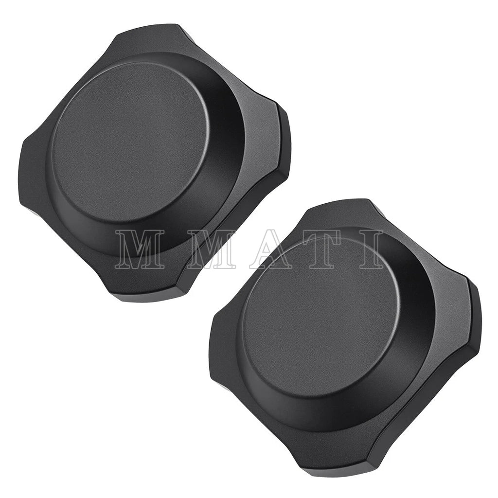 2X Black Center Wheel Hub Caps 1525221-655 for Polaris RZR XP 1000 (2024–2025)
