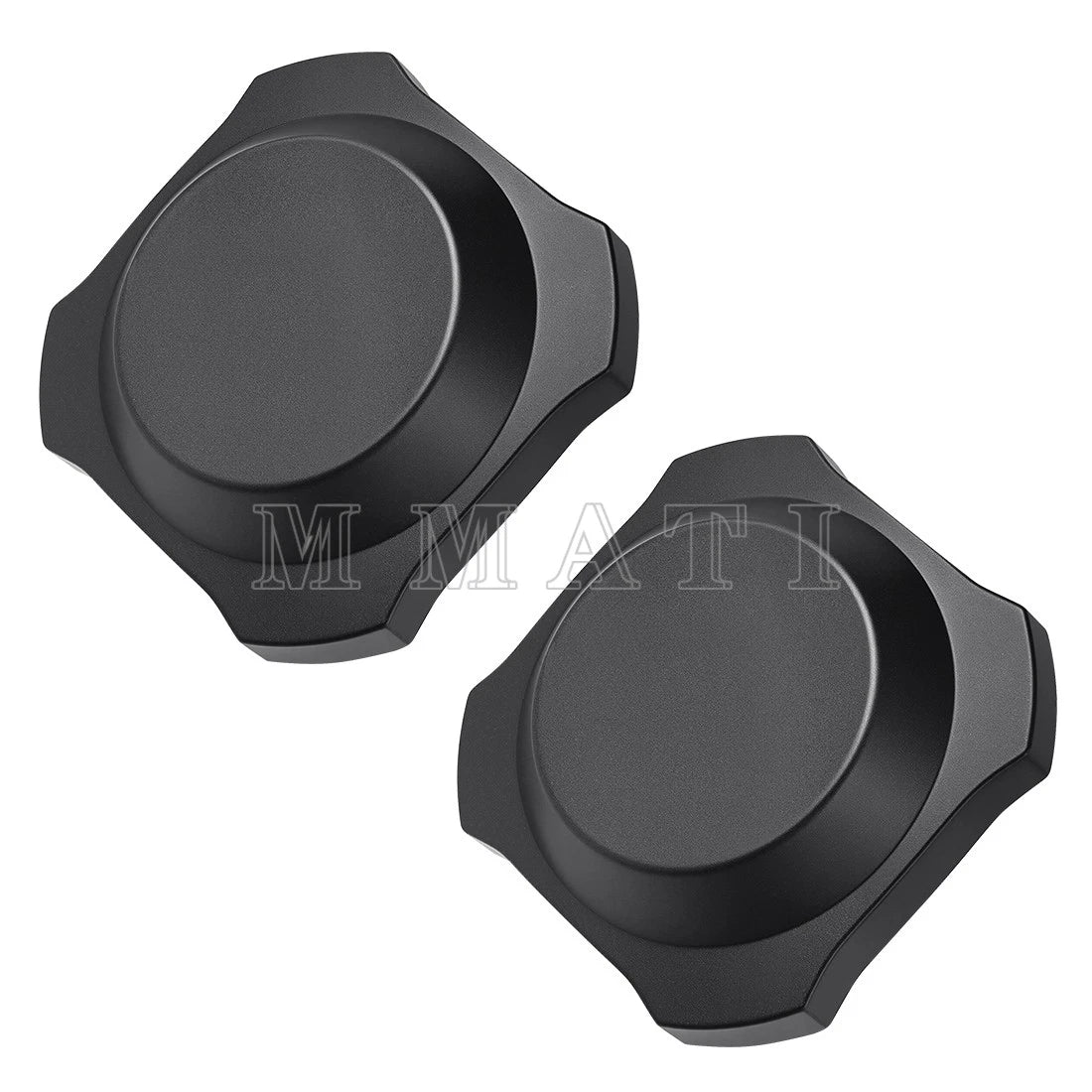 2X Black Center Wheel Hub Caps 1525221-655 for Polaris RZR XP 1000 (2024–2025)