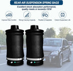 2X Rear Air Suspension Spring Bags for Mercedes W164 W166 GL450 GL550 ML350 (2006–2012)