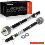 Set of 2 Front Inner Tie Rod Ends for Hyundai Ioniq Elantra Kona Kia Niro Forte (2017–2022)