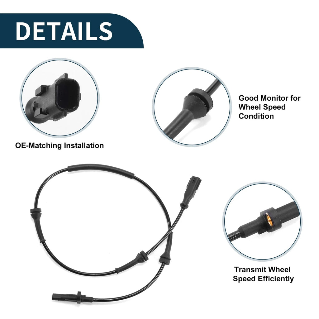 ABS Wheel Speed Sensor for Nissan NV300 (2016–2023) No. 4790000Q0M/0265009392