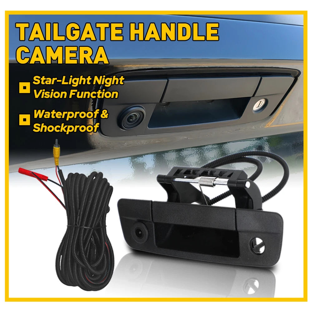 Tailgate Handle Backup Camera for Dodge Ram 1500 2500 3500 (2009–2017) 68044904AG