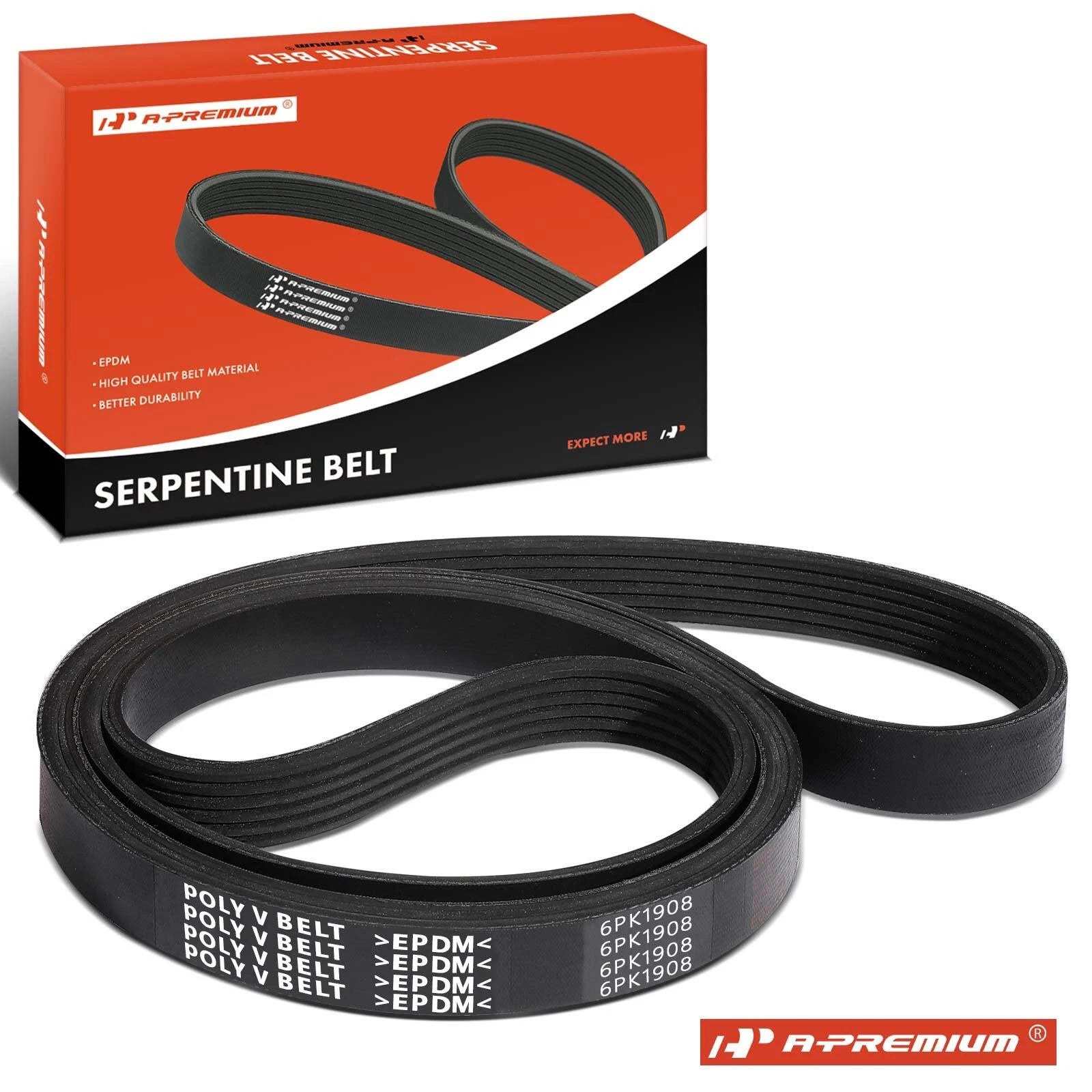 Serpentine Belt for Subaru Forester (2014–2018) & Chevy Impala (2014–2020)