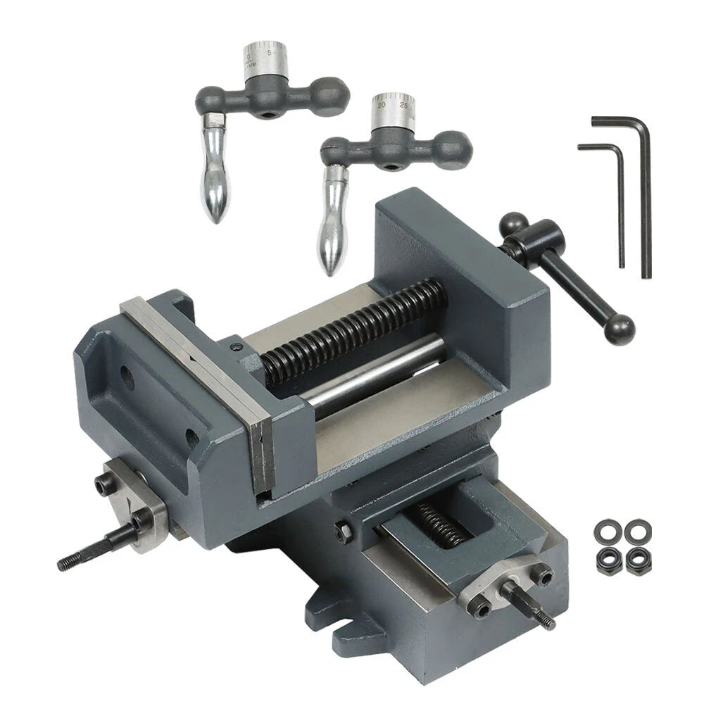 4 Inch Cross Slide Drill Press Vise for (11694 CS4)