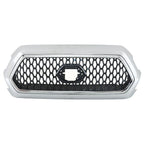 Front Upper Grille Assembly for Toyota Tacoma (2016–2021) Chrome Gray