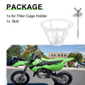 Air Filter Cage & Wing Nut for Kawasaki KX65 KX80 KX85 KX100 KX112 (2000–2023)