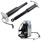 2 Rear Shock Absorbers + 1 Air Compressor for Cadillac XTS (2013–2018)
