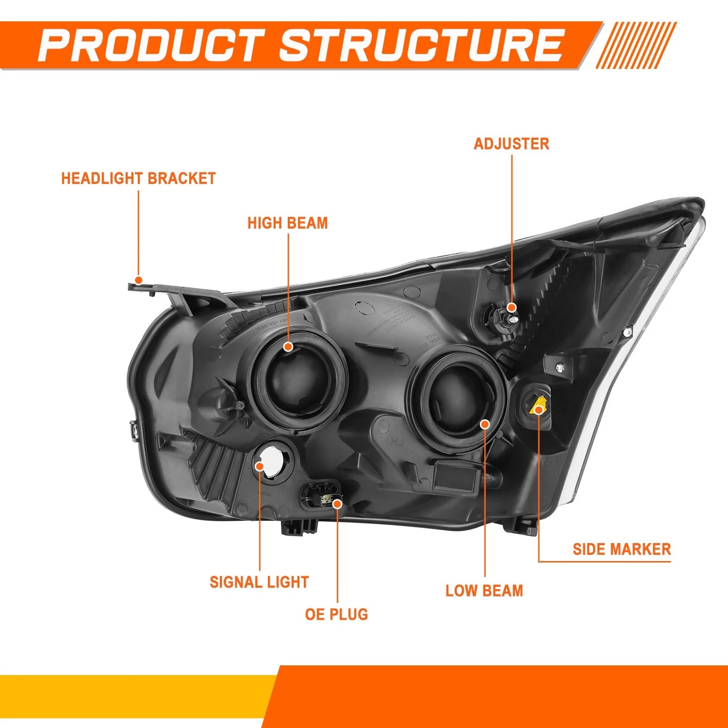 Bench Seat Armrest Lid Repair Kit for Colorado Canyon (2004–2012)
