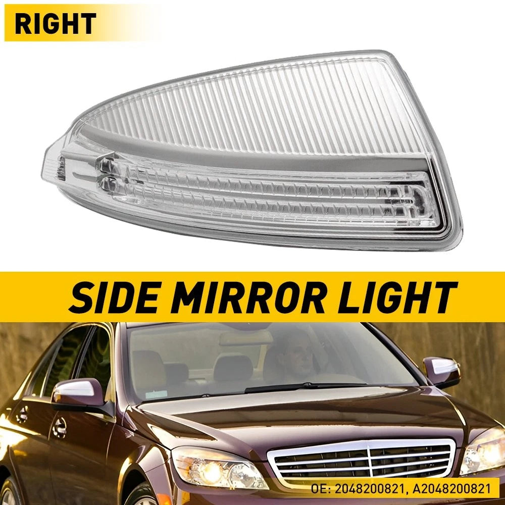 Right Passenger Side Mirror Turn Signal Light for Mercedes C350 (2008–2011)