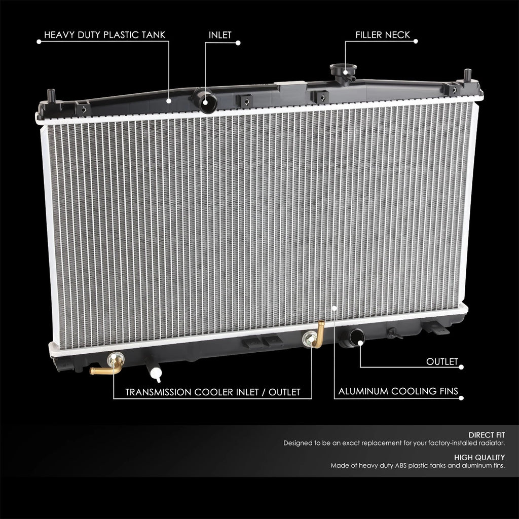 Aluminum Core Racing Cooling Radiator DPI 13105 for Honda CR-Z (2010–2016)
