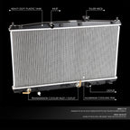 Aluminum Core Racing Cooling Radiator DPI 13105 for Honda CR-Z (2010–2016)