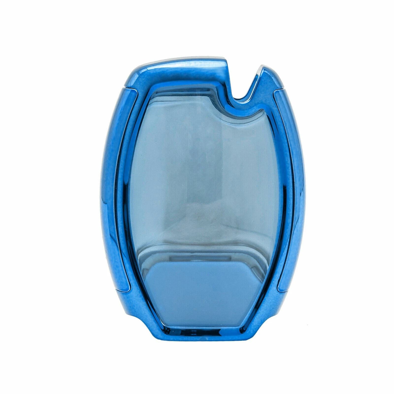 Blue TPU Smart Key Full Protect Cover for Mercedes-Benz C E S M GLK (2013-2020)