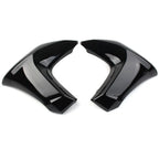 Gloss Black ABS Radiator Cap Compression Plate for Kawasaki ER6N (2012-2016)
