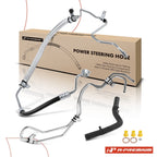 3X Power Steering Pressure & Return Line Hose Assembly for Kia Rondo (2007–2010)