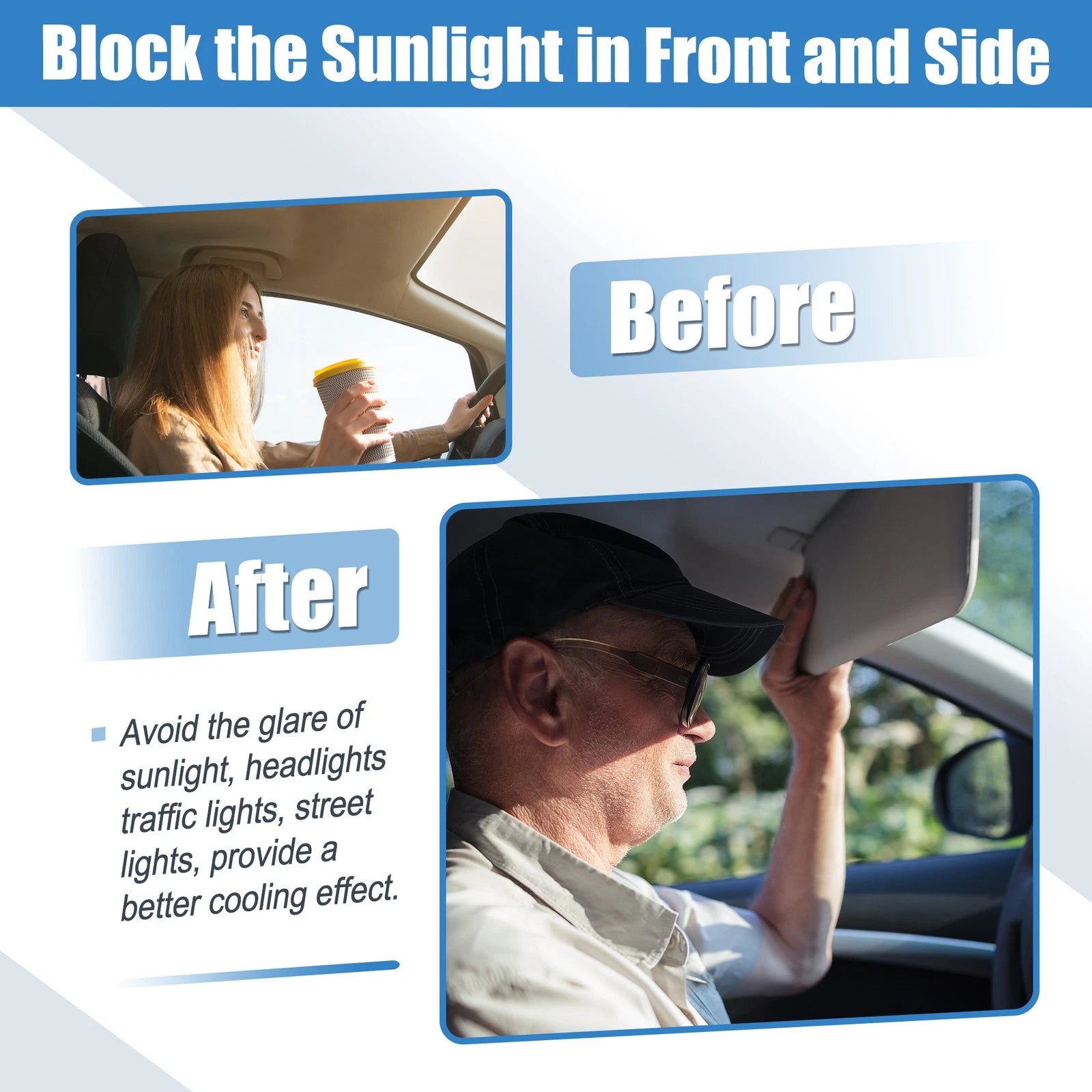 Pair Sun Visors for Chevy Sonic (2012–2016) Left Right Side W/O Sunroof Light