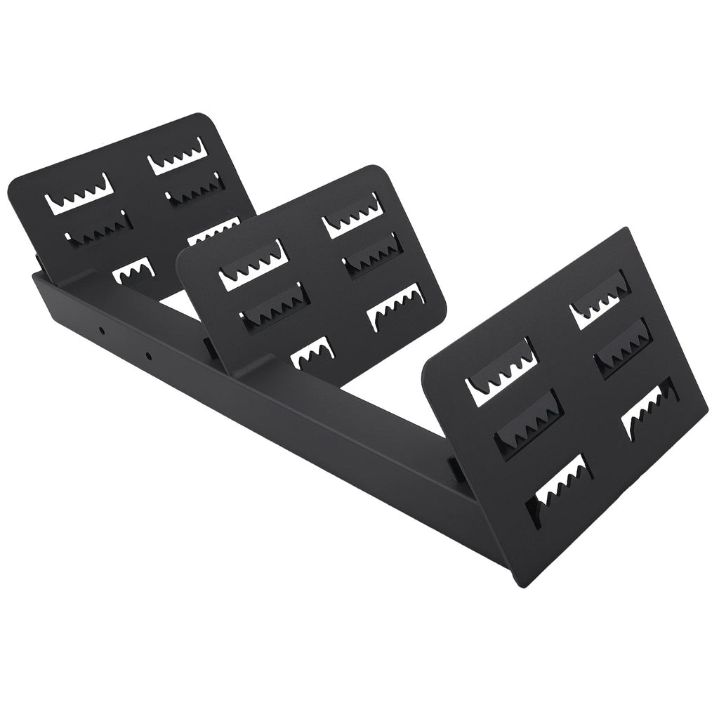 3-Step Boat Trailer Mount Step for Universal Boats - Steel, Black