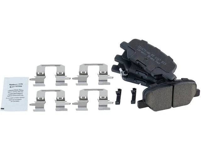 Set of 4 Rear Brake Pads for Mazda 3 (2014–2016) HK656XZ