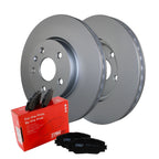 Front Brake Kit 321mm Disc Rotors & TRW Pro Ceramic Pads for Buick Chevrolet GMC