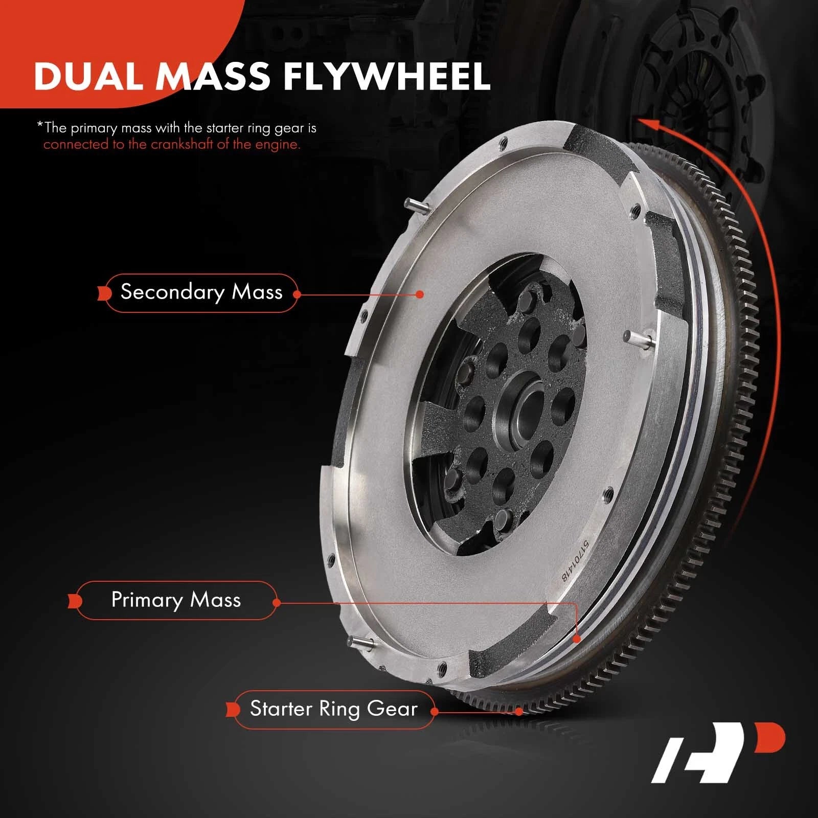 Set of Dual Mass Flywheel Kit for Cadillac CTS (2010–2012)