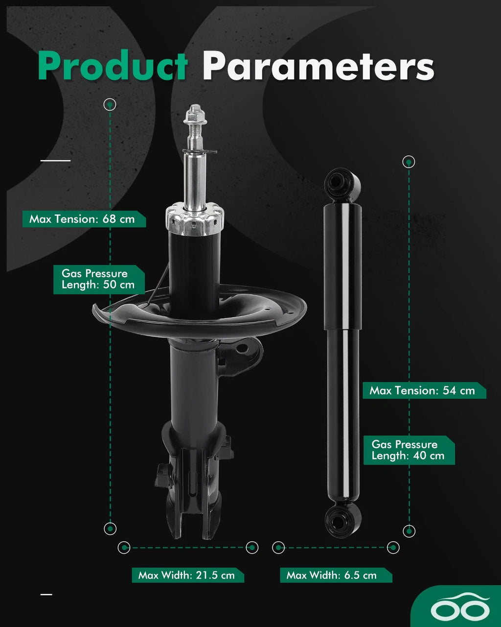 Shocks Struts Kit for Kia Sedona (2006–2012)