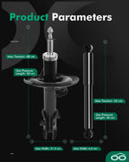 Shocks Struts Kit for Kia Sedona (2006–2012)