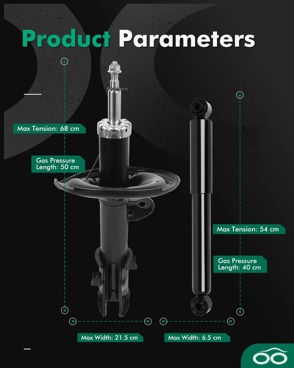 Shocks Struts Kit for Kia Sedona (2006–2012)