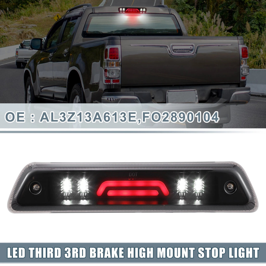 High Mount Stop Light AL3Z13A613E for Ford F-150 (2015–2020) Black Smoked Lens