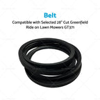 Drive Belt 28" for Greenfield GT371 (Cut Ride On Mower)