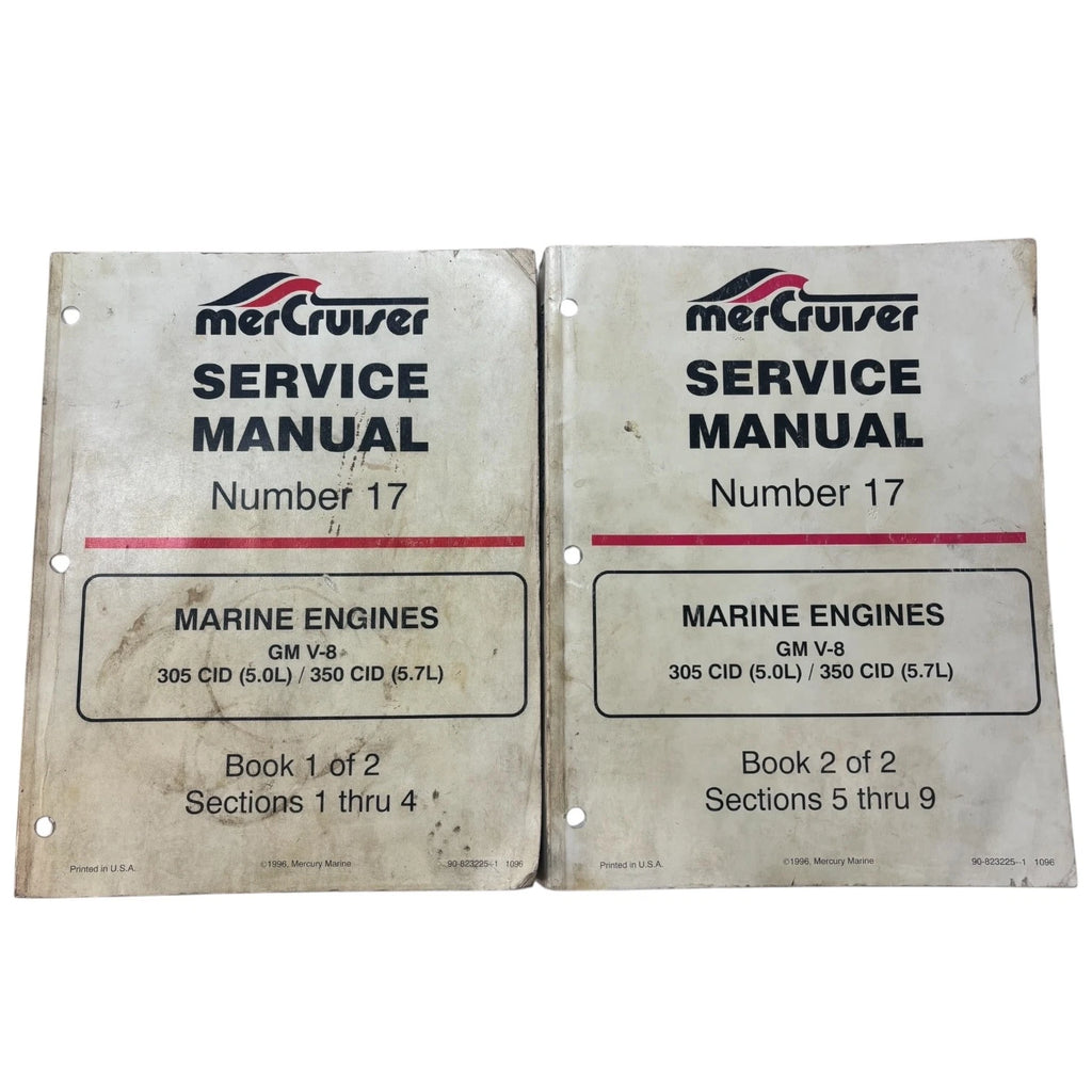 Service Manual #17 for Mercruiser 305 CID/350 CID (90-823225--1)