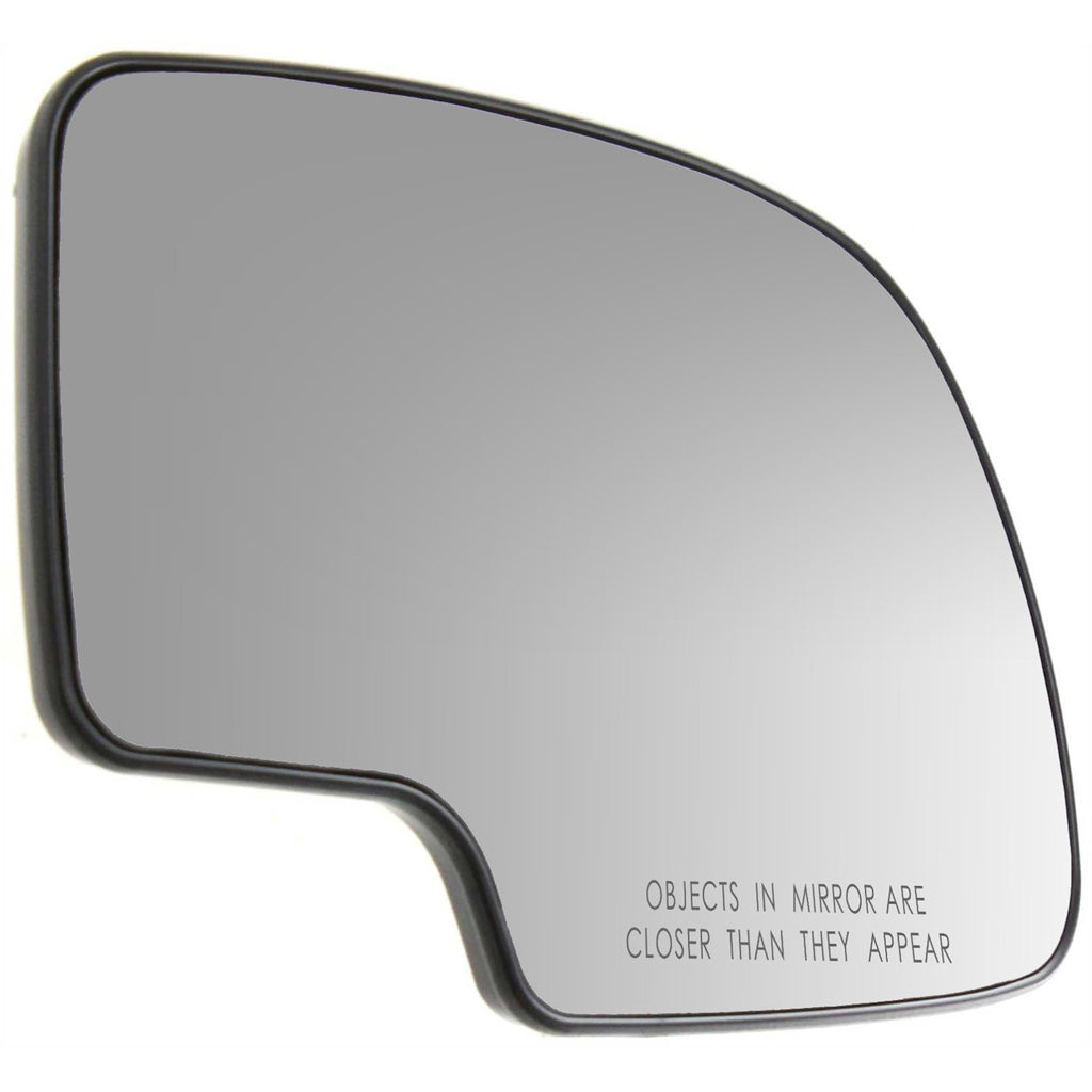 Power Mirror Glass with Backing Plate for Chevy Silverado GMC Sierra