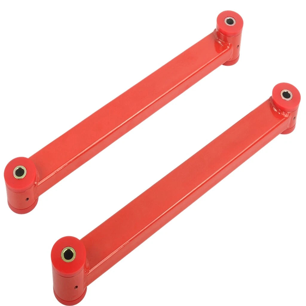 2X Rear Lower Control Arms for Ford Mustang (2005–2014) Red